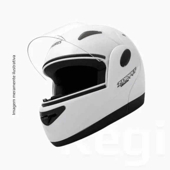 capacete taurus zarref v3 classic branco
