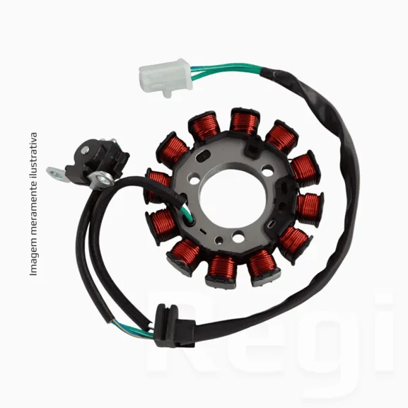 estator mhx completo honda bros 150 09/mix/flex