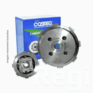 kit embreagem cobreq completo honda titan 150 / bros