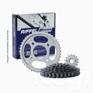 kit tração riffel honda bros 160 / xre 190 (1045)