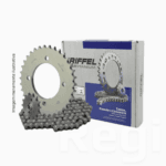 kit tração riffel honda bros 160 / xre 190 (1045)