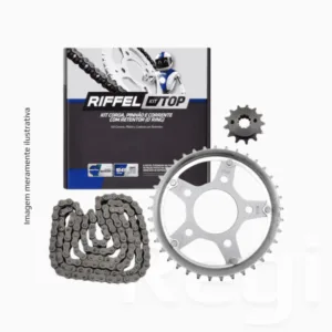 kit tração riffel honda cb 300r c/retentor