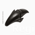 paralama sportive honda titan 150 dragon preto dianteiro