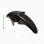 paralama sportive honda titan 150 dragon preto dianteiro