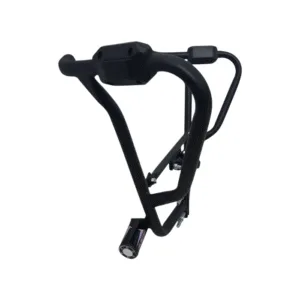 Protetor Carenagem Honda Titan/Fan 160 25 C/Pedaleiras Preta – Master Acessórios