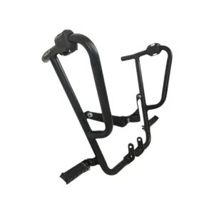 Protetor Carenagem Honda Bros 160 25 C/Pedaleiras Preta – Coyote